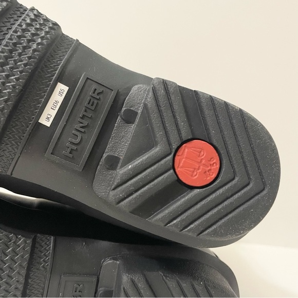 Hunter Disney Mickey Mouse Black Rain Boots Womens Size 5 - Picture 11 of 14